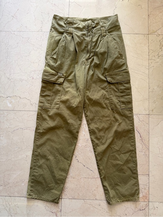 MOTHER Denim - Women’s Olive Green Cargo Pants - MOTHER